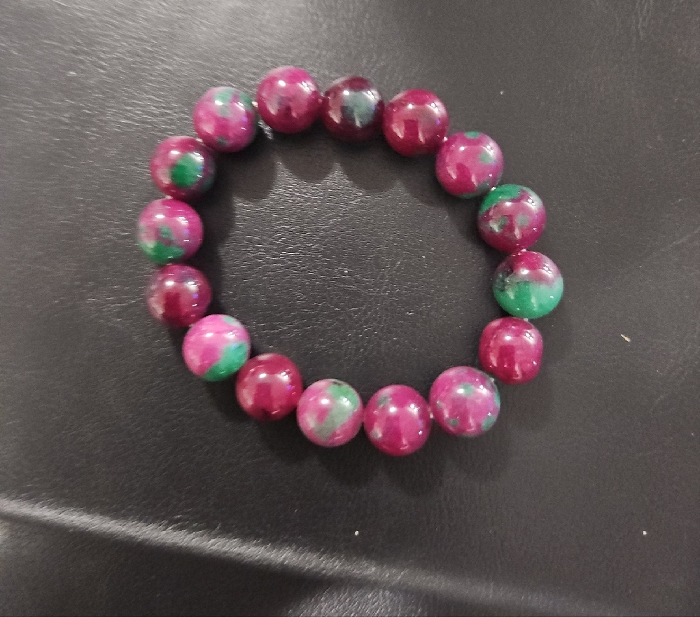 Amazing Ruby Zoisite Bracelet - image 7